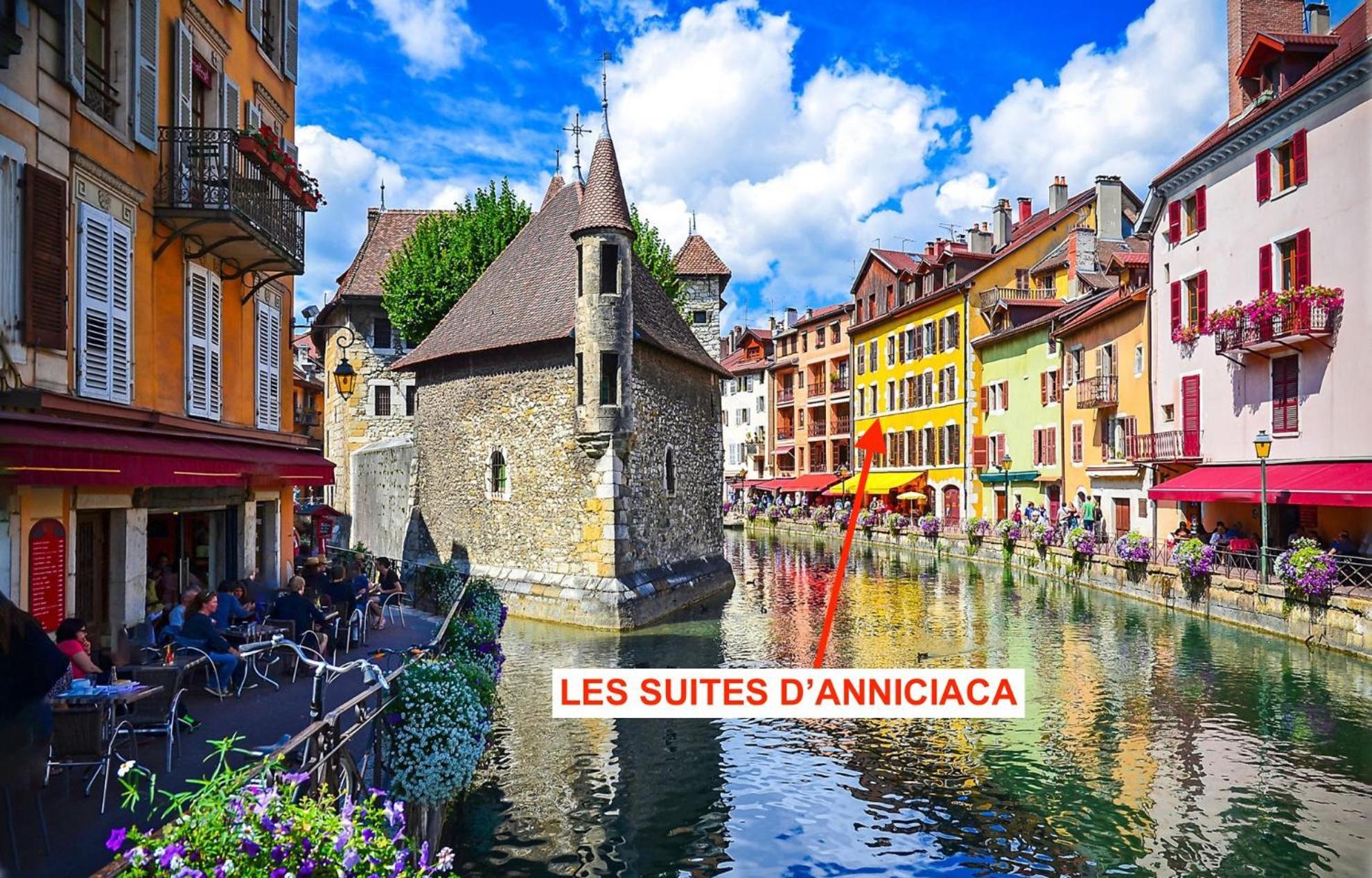 Les Suites D'Anniciaca - Hyper Centre Avec Vue Sur Le Chateau 안시 외부 사진